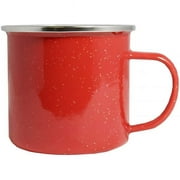 One Source Industries 104500 17 oz Campfire Mug, Red