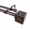 thumbnail image 2 of Ophelia Double Curtain Rod 120-170 inch - Light Gold, 2 of 4