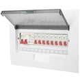 thumbnail image 3 of Boîte de Distribution Intérieure, Couvercle Transparent Boîte de Protection de Distribution d'Énergie 2P 8 Voies Boîte de Protection de Distribution pour la Maison pour les Garages, 3 of 8