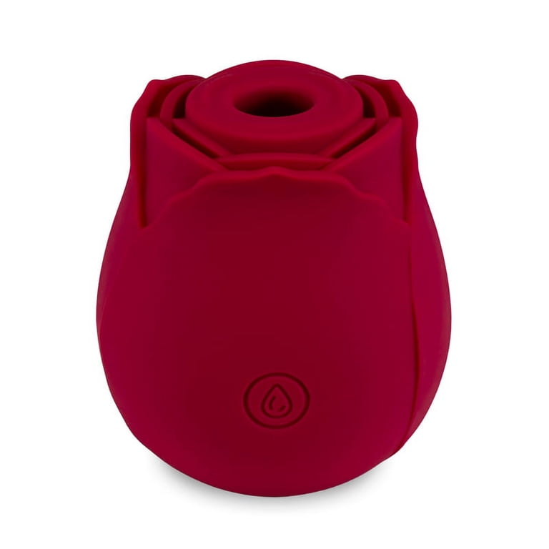 LOE The Rose Suction Vibrator, Red - Walmart.com