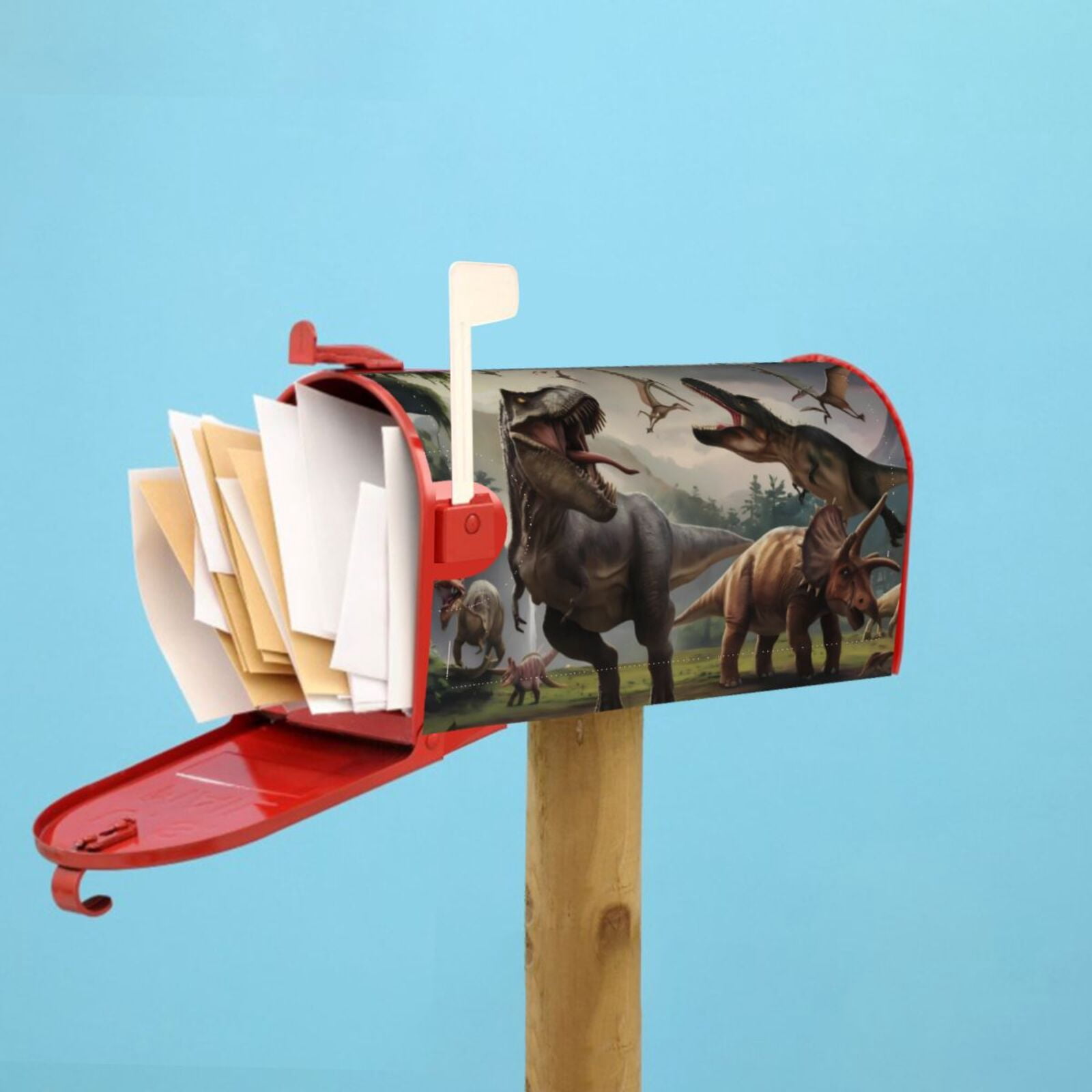 Kdxio Magnetic Mailbox Cover 21x18 in Mailbox Cover Outdoor Decoration Holiday Mailbox Covers for Home Garden Yard-21x18 in