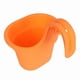 thumbnail image 3 of Hook Green Plant Pot Semi-circular Flower Pot Wall Hanging Basket Basin Single Hook Resin Storage Home Garden Hanging Flower Pot Large Size (Yellow Se, 3 of 4