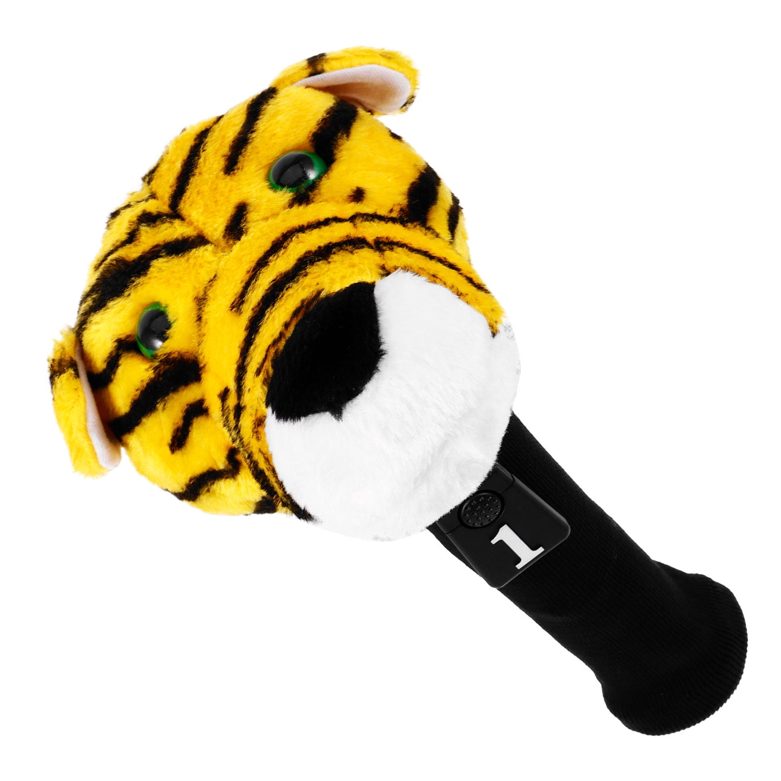 PENIKOKO Yellow Golf Headcover with Extra Padding and Shock Reduction for Driver and Woods