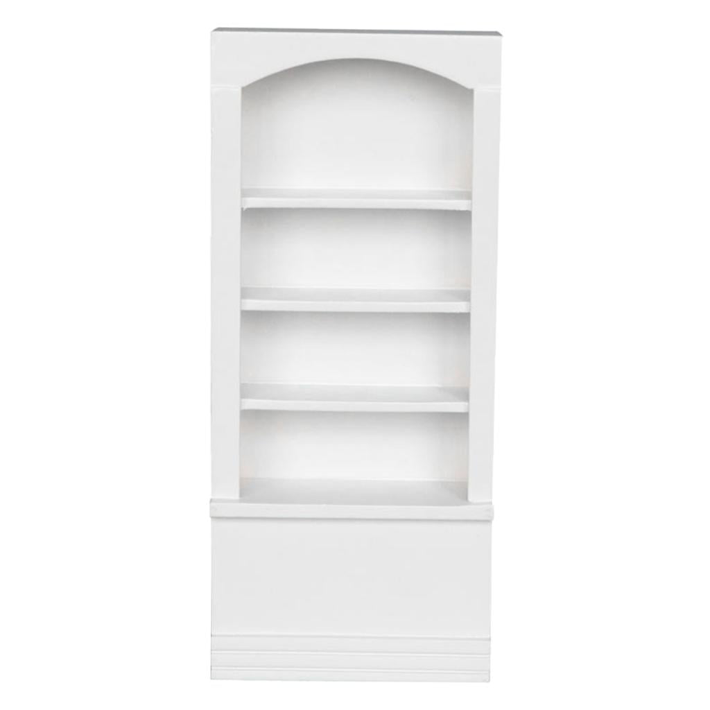 1/12 Dollhouse Miniature Bookcase Model Toy Toy Bedroom