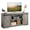 Grey, variant on Juiluna Farmhouse TV Stand for 65 Inch TV, Entertainment Center with Storage and Sliding Barn Doors, Modern Media TV Console TV Stands for Living Room Bedroom, Brown/Grey/White