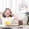 thumbnail image 4 of Juego de música de madera Campanas de mano Música Arte Enseñanza Instrumentos de percusión cumpleaños para pequeños A Sunnimix instrumentos musicales, 4 of 8