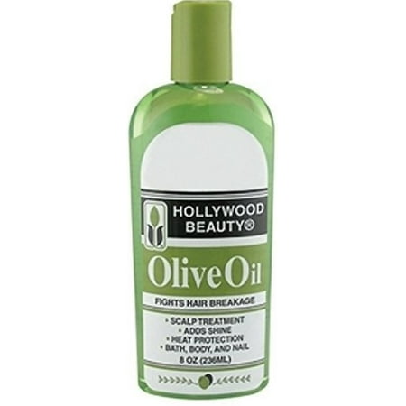 Hollywood Beauty Olive Oil ScalpTreatment, 8 oz (Pack of 2)
