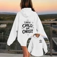 thumbnail image 2 of Girls Print Hoodie Long Sleeve Fleece Casual Pullover Top For Kids, 2 of 4