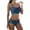 Blue, variant on French Sexy Lingerie Set for Women Comfortable Sports Bra with Gathered Thin Design No Steel Ring Support