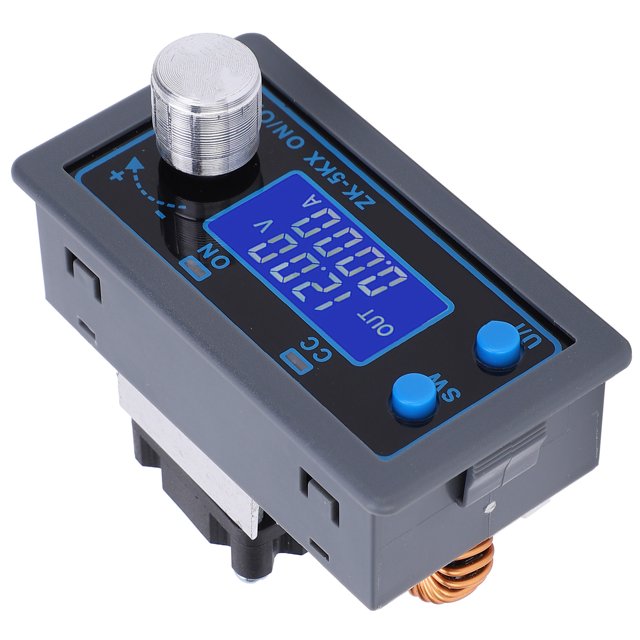 Alimentation à Tension Variable, Convertisseur Boost Écran LCD Fonction Anti-Reflux Contrôle Numérique Stable pour Industriel