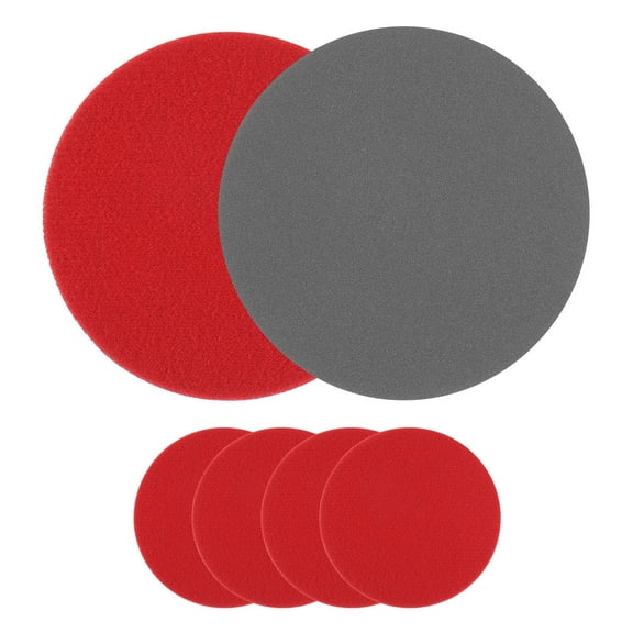 Uxcell Bowling Sanding Pads P2500 Polishing Bowling Grits Kit Bowling Ball Surface Pads Bowling Shammy Seesaw Pad 6Pack