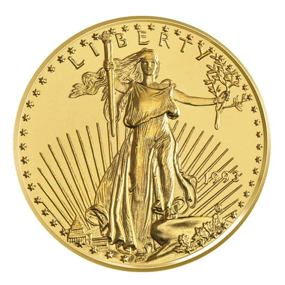 1993 $5 American Gold Eagle 1/10 oz Brilliant Uncirculated