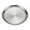 silvery, variant on Stainless Steel Thickened Barbecue Plates, Matte Brushed Multi-Purpose Dinner Plates, Stackable Cake Western Dessert Plates for Home Restaurant Steak Pasta.
