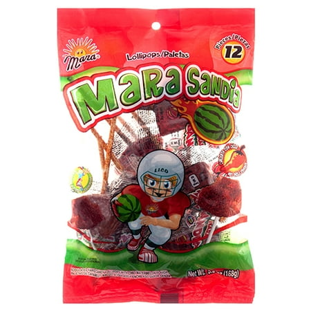 New Lollipop (New 359488 Mara Sandia Lollipops 5.9Z #Mara (24-Pack) Candy Bag Cheap Wholesale Discount Bulk Candy Candy)