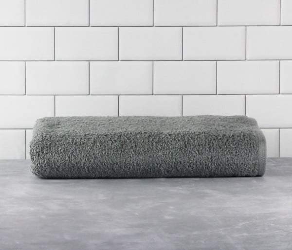 Mainstays Cotton Bath Towel, Grey