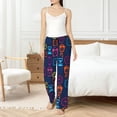 thumbnail image 5 of Pajama Pants Women, color clock Sweatpants Soft Sleep Lounge Pants, Casual PJ Bottoms Pants with Pockets, 5 of 5