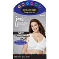 thumbnail image 3 of Womens Plus Size comfort shaping jacquard wire free bra, style 1q20, 3 of 3