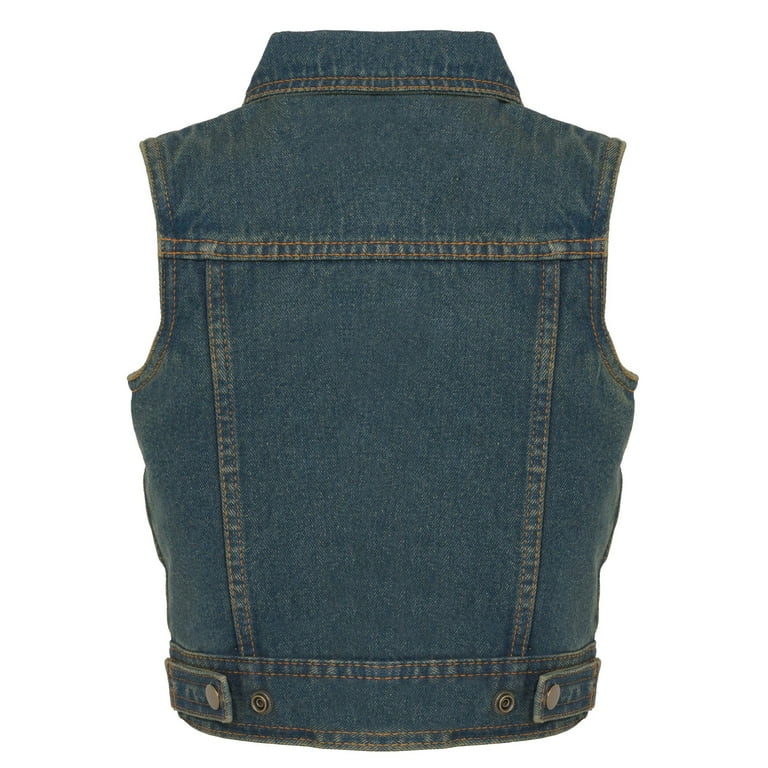 Milwaukee denim vest top
