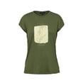 thumbnail image 2 of Blusa André Badi Marelly Verde Grande Escote Redondo Estampado Frontal, 2 of 5