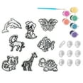 Hello Hobby Animals Window Art, Customize 8 Multicolor Plastic