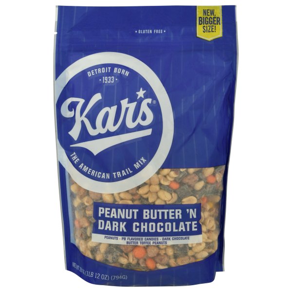 Kar's Trail Mix Peanut Butter & Dark Chocolate Large 28 oz Bag