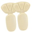 thumbnail image 6 of Milageto 2 in 1 Heel Cushion Pads Anti Slip Oversized Shoes Shoe Pad Shoe Grips Liner Beige Water Droplets, 6 of 8