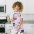 thumbnail image 4 of Ballet Princess Girls Pattern Kids Aprons for Girls and Boys,Adjustable Neck Strap Toddler Aprons for Kids Cooking Baking, 4 of 7