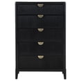thumbnail image 3 of Brookmead 5-drawer Bedroom Chest Black, 3 of 12