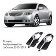 thumbnail image 3 of Fog Light Lamp Bezel, Fog Light Lamp Cover Durable 20859107 Easy Installation High Strength  for LaCrosse 2010 To 2013, 3 of 8
