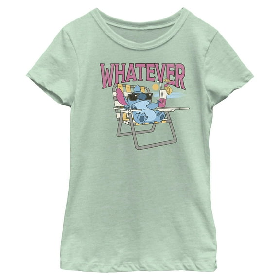 Girls Lilo & Stitch Whatever Alien T Shirt