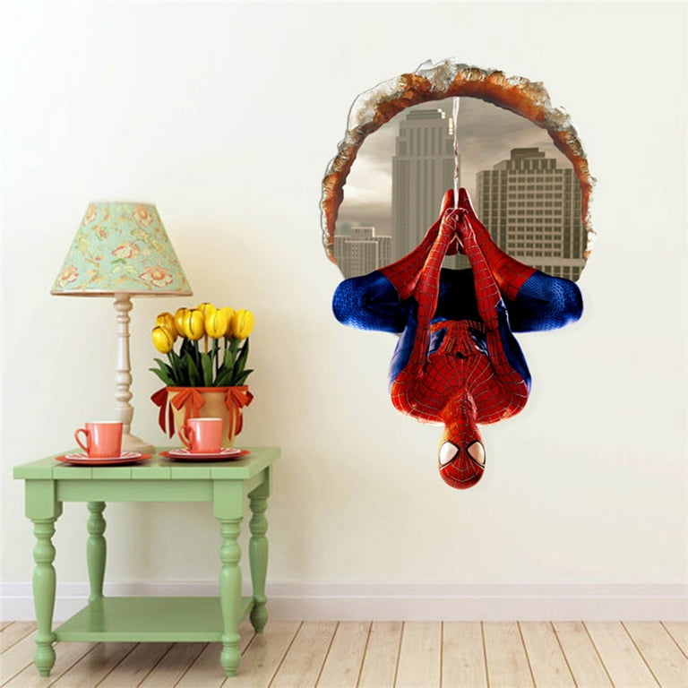 CenturyX DIY Removable Spider man Stickers 40cm Art Wall Sticker