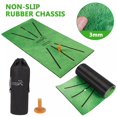 thumbnail image 1 of Portable Golf Practice Hitting Mat-12"x24" Golf Grass Mat Premium Turf Golf Training Mat for Home Office Outdoor Use, 1 of 8