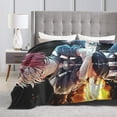 thumbnail image 5 of Cozy Warm Plush Throw My Hero Academia Shoto Todorok Fluffy Blanket for Bed Couch Living Room 50"x40", 5 of 8