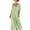 Mint Green, variant on Bosfbaoi Dresses for Women Casual Flowy A-Line Dress Square Neck Short Sleeve Maxi Womens Dresses with Pockets Summer Dresses for Women 2026