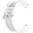 thumbnail image 4 of Fit4 Pro Smart Watch Replacement Band Durable Silicone Strap With Secure Silver Buckle Accessory, 4 of 4