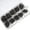 Black 500 per box, variant on 100/500Pcs Barbed Fishing Hook Carp Circles Hook Corrosions Resistant Eyed Sea Fish Hook for Saltwater and Freshwater
