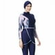 thumbnail image 5 of WILLBEST Trajes de Baño Conjunto de Traje de Baño de Manga Larga Con Protector Contra Erupciones, Pantalones de Baño y Gorra, Tankini Para Mujer, Actividades de Playa y Vacaciones, 5 of 8