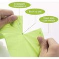 thumbnail image 2 of Paquete de 100 bolsas de basura orgánicas LzGUNGY de 30 l compostables y biodegradables, 2 of 5