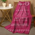 thumbnail image 3 of Christmas Anniversary Romantic Gifts for Wife Women 2024, Wife Ideas, Gifts for Wife Christmas Unique from Husband, Wife Gifts from Husband, The Perfect to My Wife Blanket 60" x 50", 3 of 5