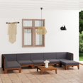thumbnail image 1 of vidaXL 8 Piece Garden Lounge Set with Cushions Solid Acacia Wood, 1 of 5