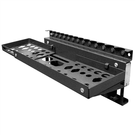 K Tool 72465 Adjustable Tool Holder, MagClip, 71 Tools, Black Finish