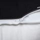 thumbnail image 4 of Juego de 4 fundas de almohada con diseño geométrico moderno para cama, sofá, oficina, decoración, 18 × 18 pulgadas, blanco y negro, 4 of 8