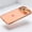 Orange, variant on Metal Frame Translucent Frosted PC Back Plate Case for iPhone 18 Pro Max with Metal Camera Protection Frame Shockproof Protective Rugged Anti-fall Ultra Slim Back Case For iPhone 18 Pro Max,Winered