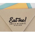 thumbnail image 4 of Printtoo Personalized Red Self Inking Eat Me Stamp Custom Wedding Favor Rubber Stamper-68 x 30 mm, 4 of 6
