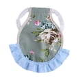 thumbnail image 4 of Silla de montar para gallinas Delantal de gallina Traje de silla de montar Ligero Transpirable Elegante Flor, 4 of 9
