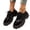 Black, variant on Women Multi-Layer Strap Gloss Lace Up Platform Loafers, Smooth Shiny Textile, Thick Cloud Cushion Insole, Deep Lug Anti Slip Outsole, Retro Preppy Silhouette for Campus Shopping Daily,Black 6