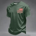 thumbnail image 2 of Dwelliawo Men's 250th Anniversary National Flag Print Polo Shirt 250 Anniversary Usa Freedom Short Sleeve Polo Shirts American Flag Patriotic Shirt Patriotic Tee Green L, 2 of 5
