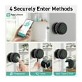 thumbnail image 3 of Fingerprint Door Lock Smart Knob, Biometric Keyless Entry for Home Offices Front with App Control ,Easy to Operate, 3 of 6
