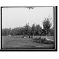 thumbnail image 2 of Historic Framed Print, Walk to the spring house, Poland Spring Hotel, South Poland, Maine, 17-7/8" x 21-7/8", 2 of 9