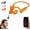 Orange, variant on E12 Smart Bone Conduction Headphones With Camera,Hook Headset for Work Driv | 8MP Smart Camera Open‑Ear Headset,Smart Headphones With Camera